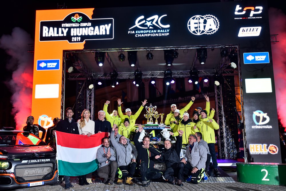 Kettős győzelem a I. Rally Hungary-n
