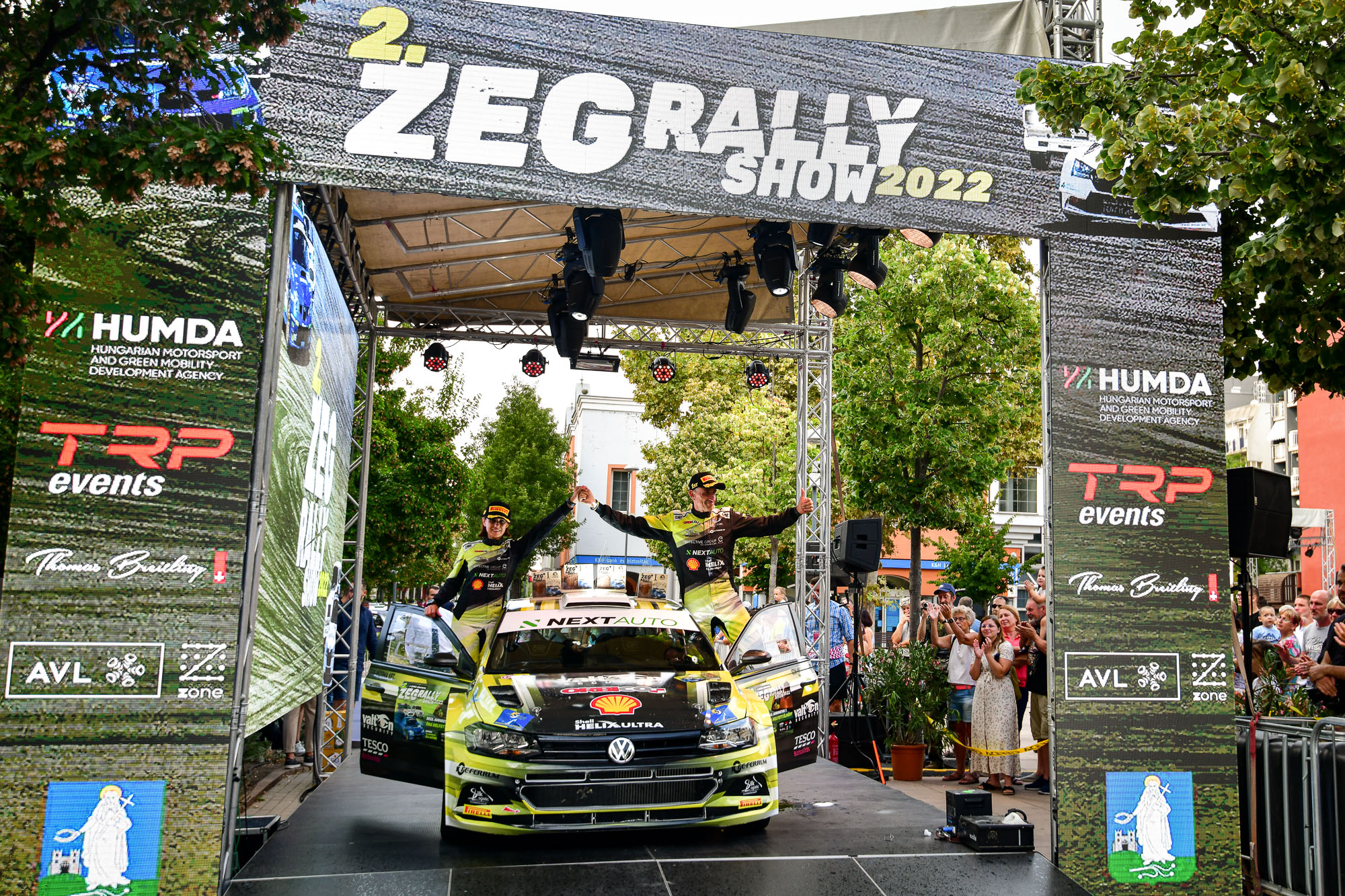 Turán Friciék nyerték a II. ZEG Rally Show-t