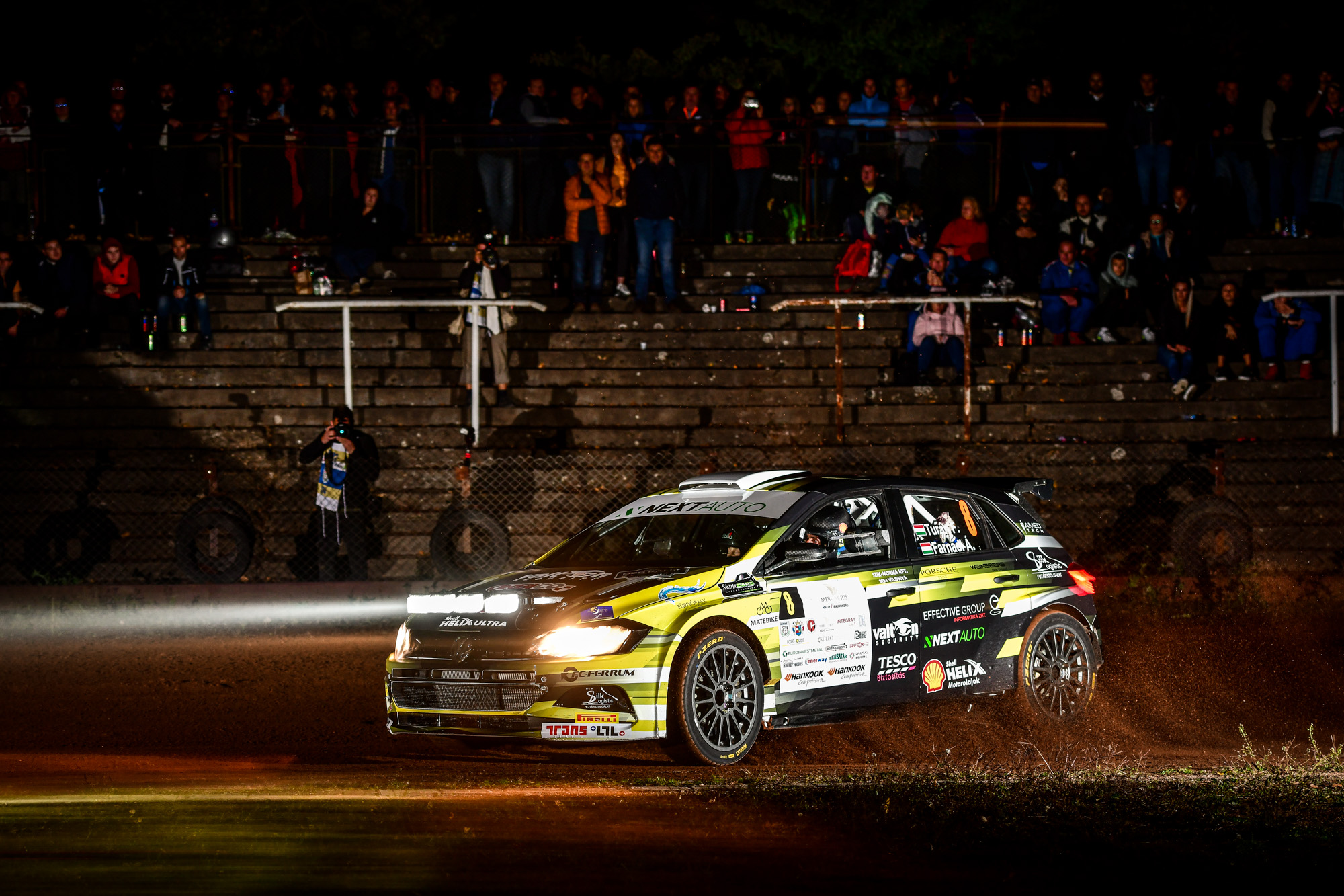 Defekt és kicsúszás az Ózd Rallye-n