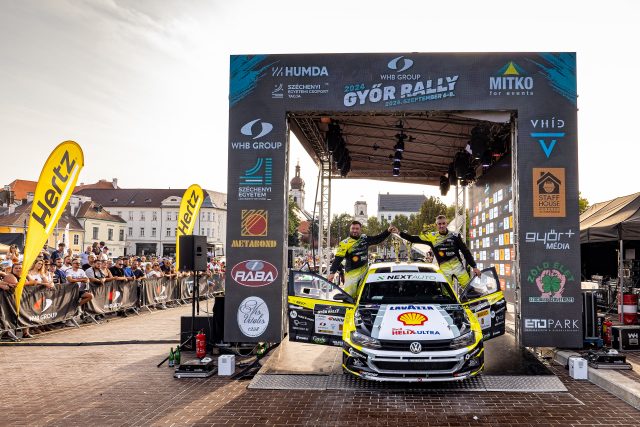 VIDEÓ: Szoros versenyen negyedik hely! – Győr Rally 2024.